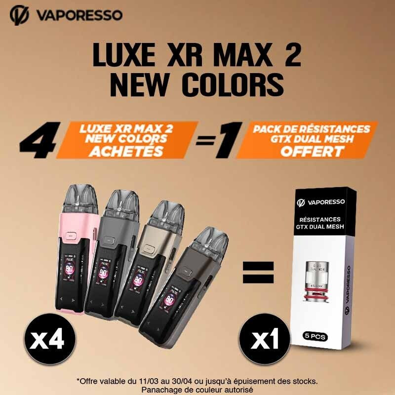 OFFRE LUXE XR MAX 2 New CMF - Vaporesso