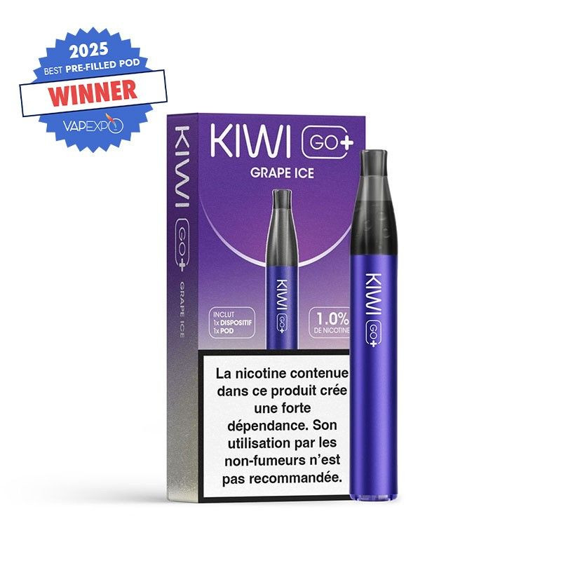 Starter Kit Kiwi Go+ 10mg - Kiwi Vapor