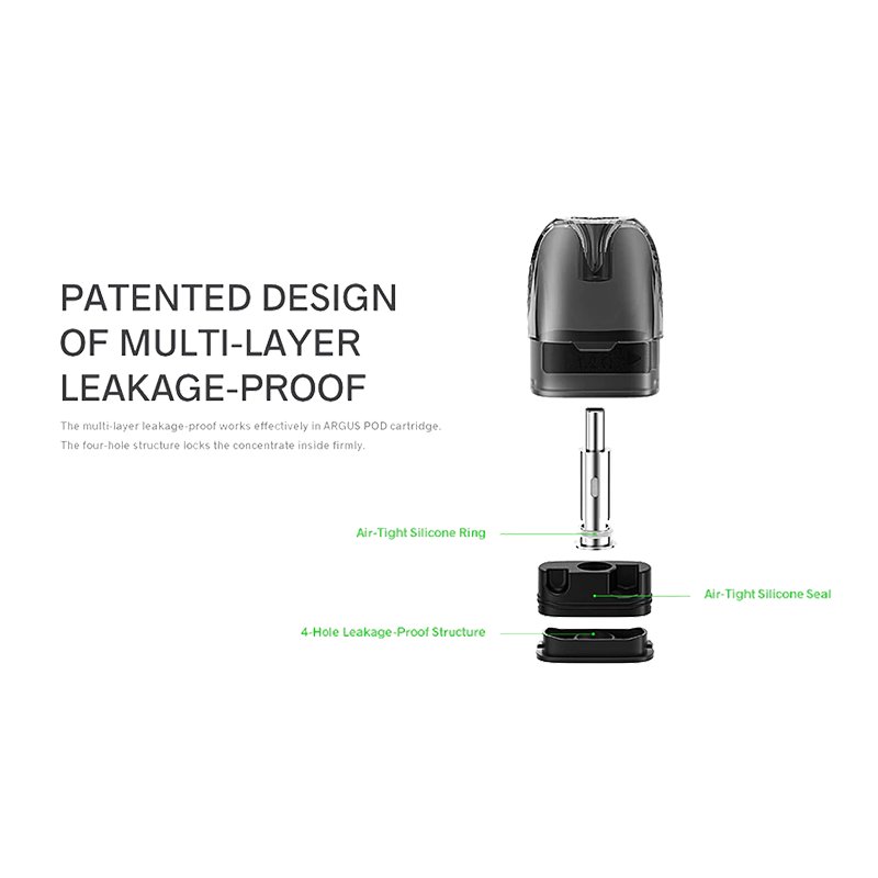 Argus pod voopoo 0.7ohm top fill
