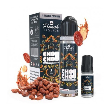 Cacahuètes caramélisées - chouchou 50ml  le french liquide 0.3 mg