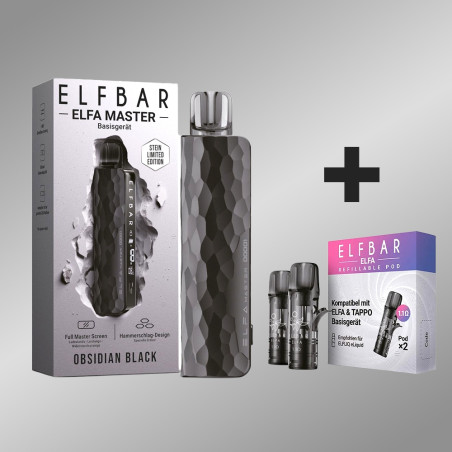 Elfa master 1200mah noir / black