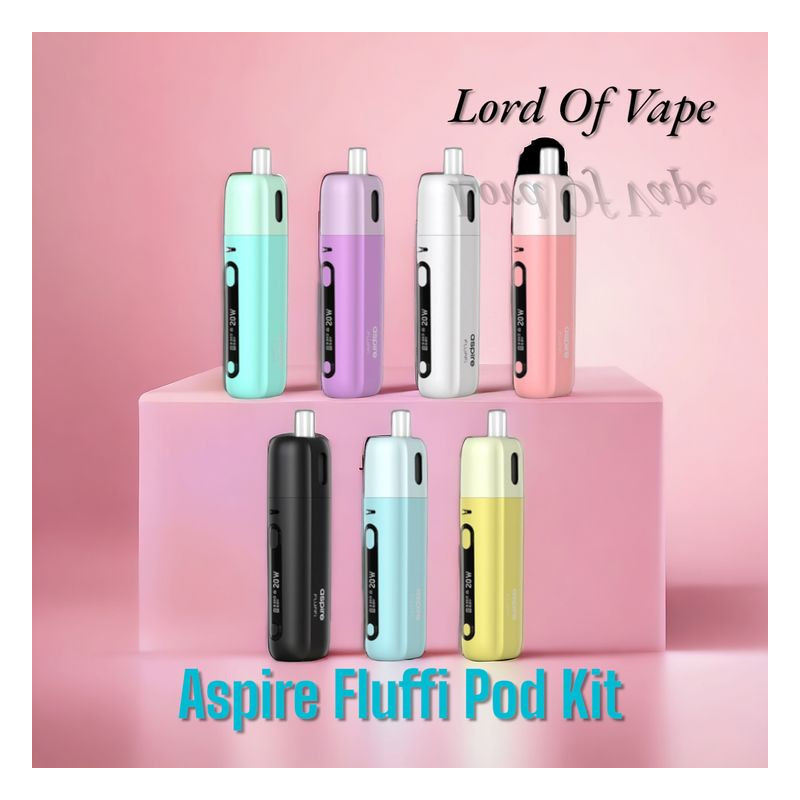 Fluffi 3.5ml aspire pod 0.4ohm dual mesh