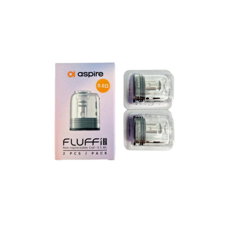 Fluffi 3.5ml aspire pod 1.0 ohm