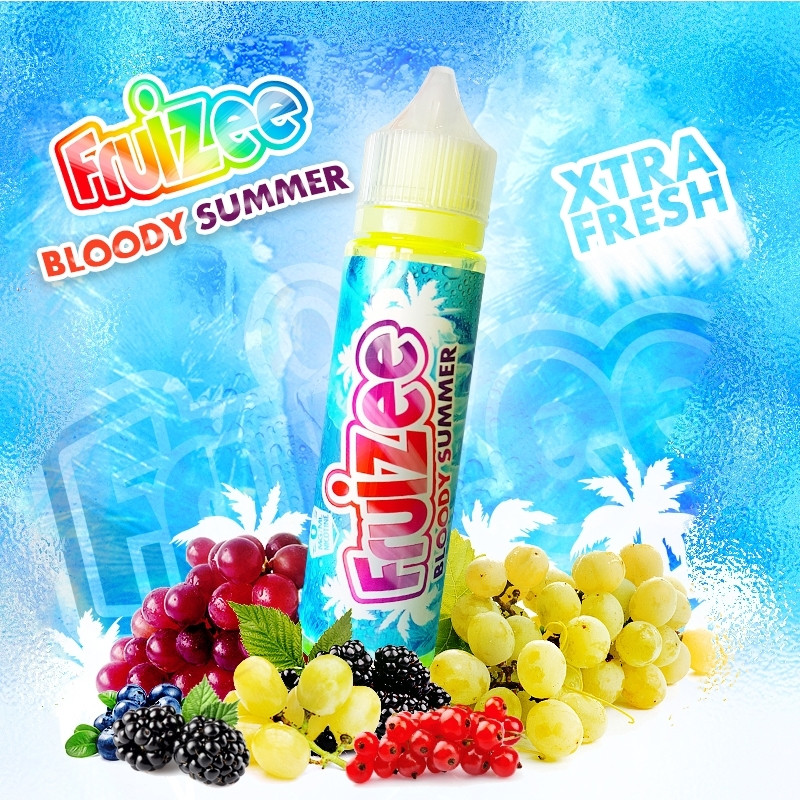Fruizee max 50ml bloody summer f.rouge raisin