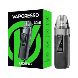 Kit luxe x3 - vaporesso black carbon