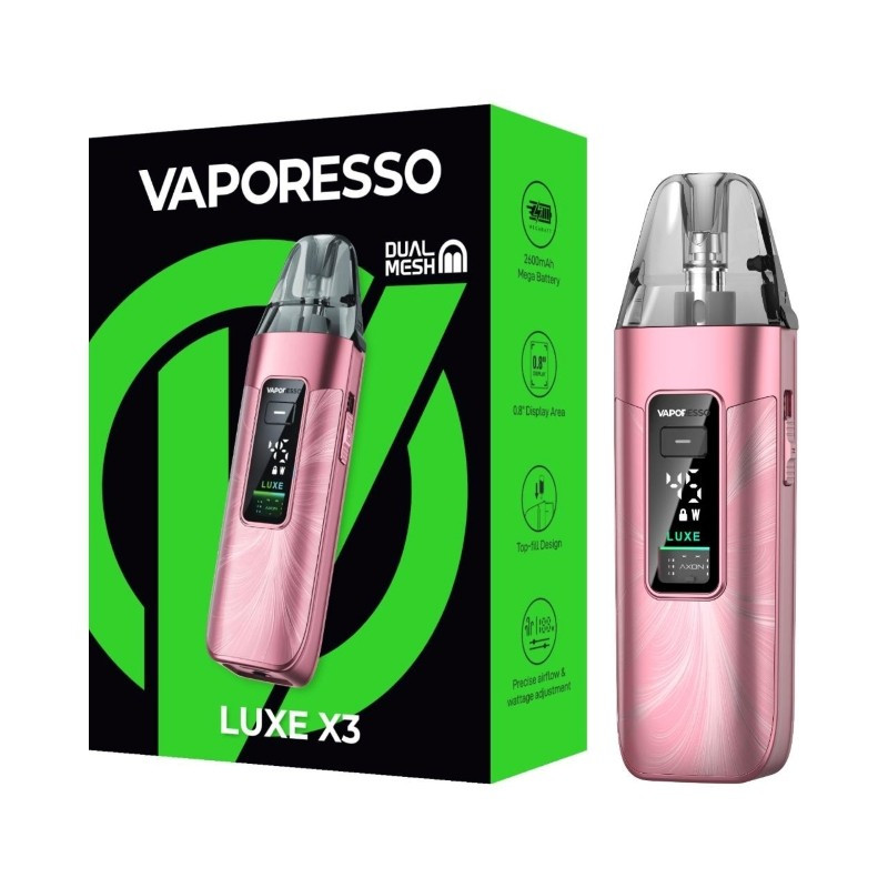 Kit luxe x3 - vaporesso sheer pink