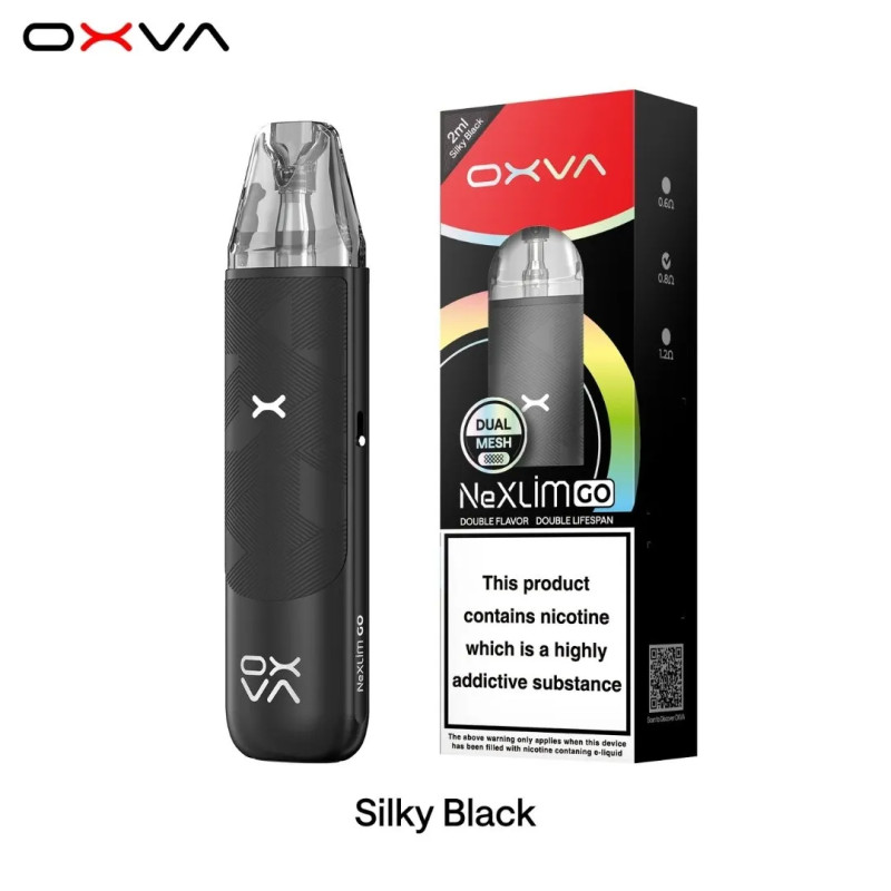 Kit nexlim go 1800mah - oxva silky black