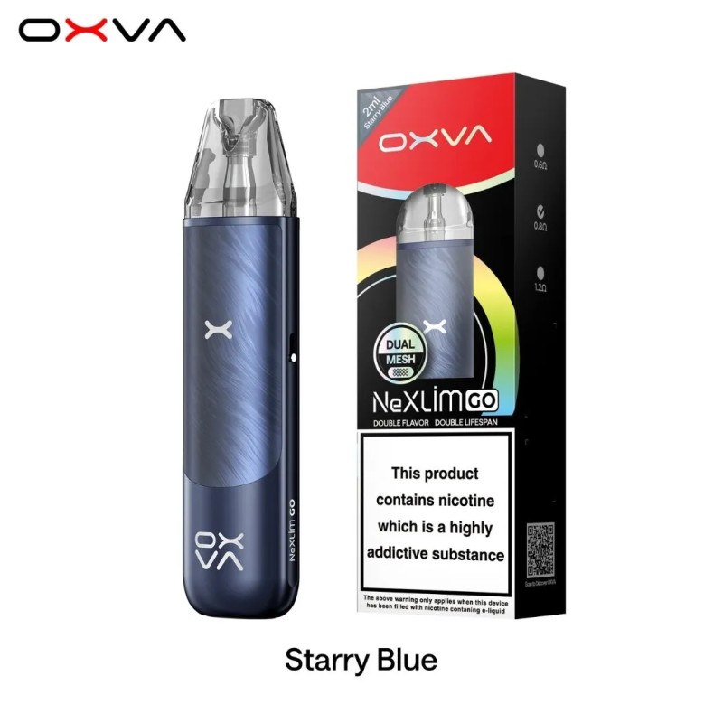 Kit nexlim go 1800mah - oxva starry blue