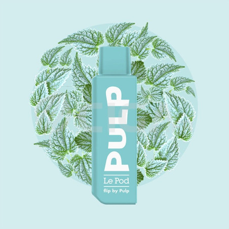 Le pod flip cartouche 10mg - pulp menthe polaire