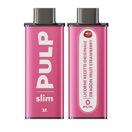 Le pod slim cartouche 20mg  - pulp licorne