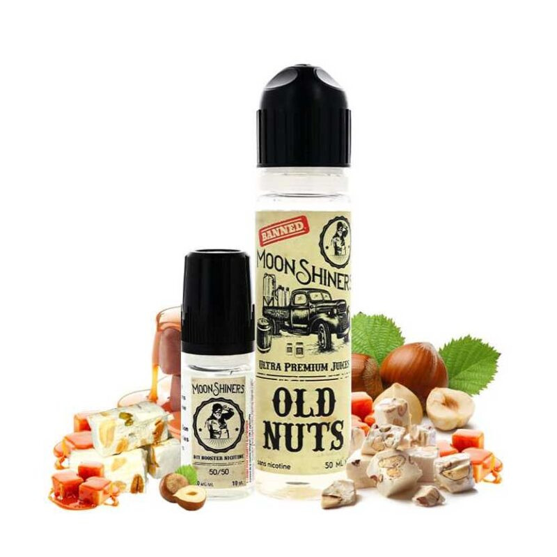 Nougat caramel noisette - old nuts - moonshiners 0.3 mg