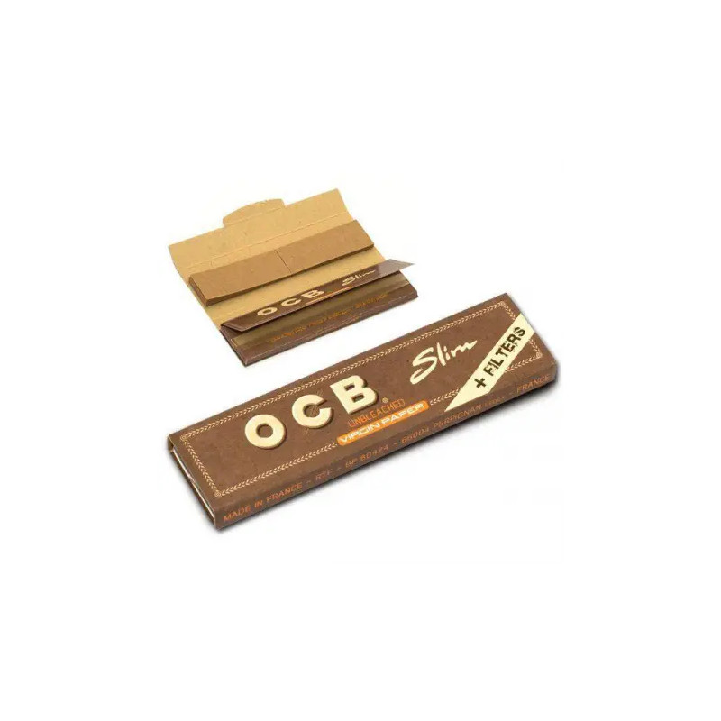 Ocb feuille a rouler + filtres ocb slim virgin